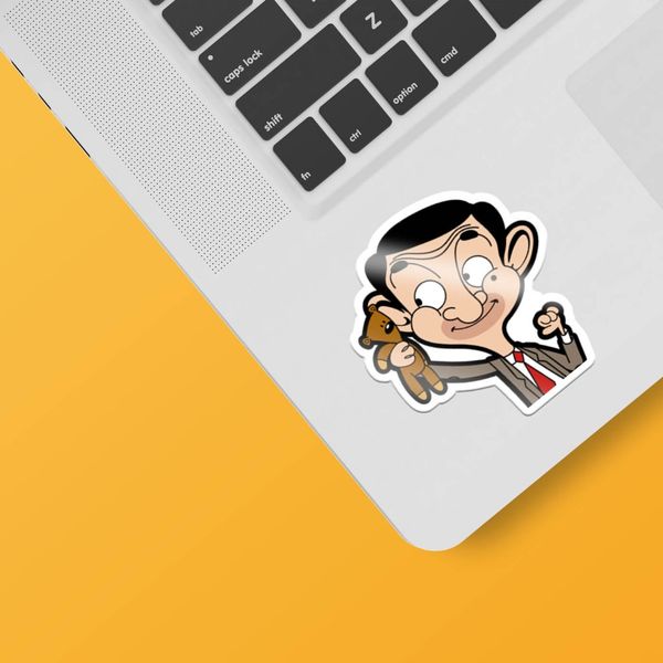 استیکر لپ تاپ طرح مستربین