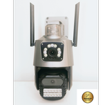 دوربین مداربسته سیمکارت خور بی سیم دو لنز مدل IPC-V380-V21