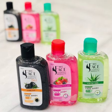 ژل فیس واش فری فیس