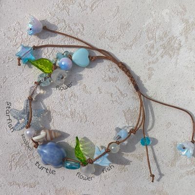 دستبند نخی دست‌ساز کالکشن پری