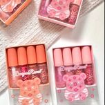 پک لیپ گلاس 4عددی خرسی