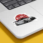 استیکر لپ تاپ طرح ماشین ژاپنی 2