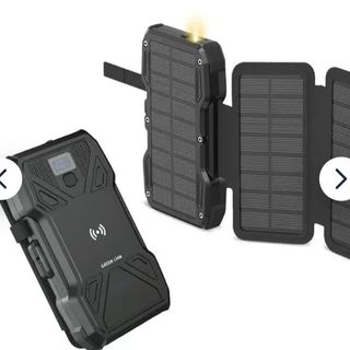 پاور بانک 20 وات گرین لاین مدل Solar 5-Panel ظریت 20000 میلی آمپر ساعت