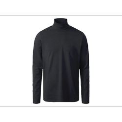 تی شرت آستین بلند یقه اسکی مردانه برند لیورجی مدل مشکی 9620