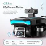 کوادکوپتر هلیشات هوشمند مدل 969 GPS پک اصلی