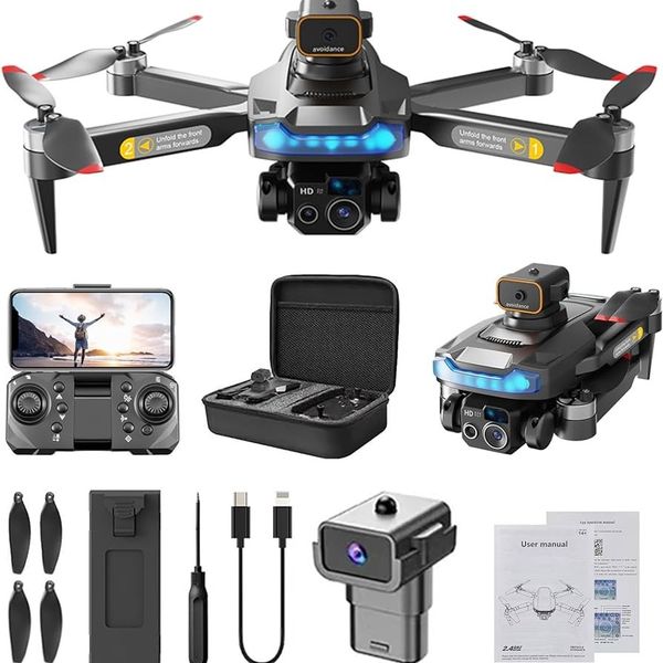 کوادکوپتر هلیشات مدل P15 PRO OAS NEW 2024