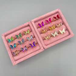 انگشتر پروانه کریستالی🦋