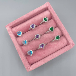 انگشتر قلب جواهری❤️