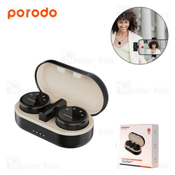 میکروفون یقه ای بی سیم مدل پرودو Porodo dual Lavalier Microphone PD-WMDMIC ( دو کاربر )