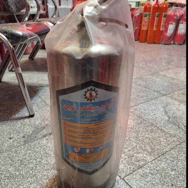 10 لیتری استیل آب و کف آرمان سیلندر