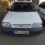 پراید  سفید 89