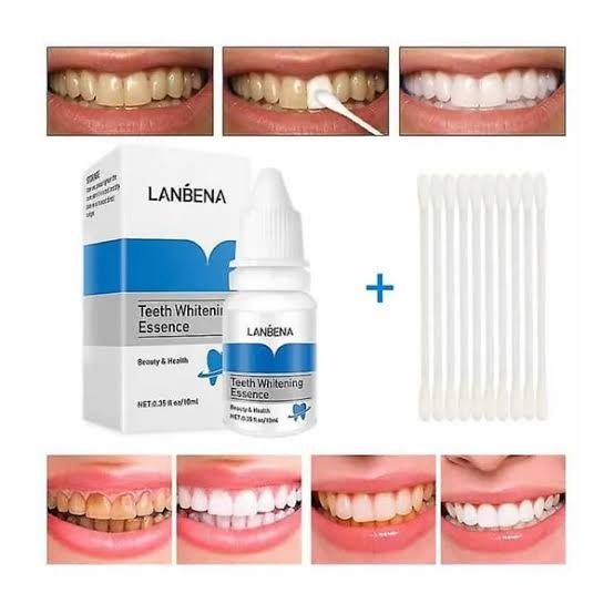 قطره سفیدکننده و جرمگیر دندان لانبنا