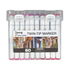 مارکر لاینری 60 رنگ