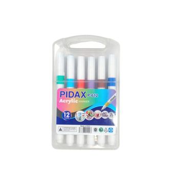 ماژیک اکرلیک پیداکس 12 رنگ