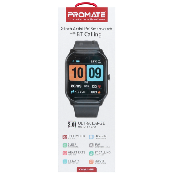 ساعت هوشمند Promate مدل Xwatch-B2 مشکی