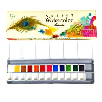 آبرنگ آقامیری 12 رنگ