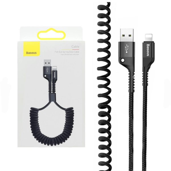 کابل شارژ آیفون Baseus مدل CALSR-01 ﹶ مشکی
