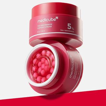 کرم TXA و نیاسینامید مدیکیوپ 5٪ | Medicube TXA Niacinamide Capsule Cream 55g