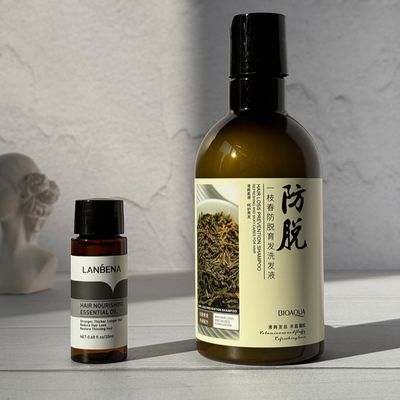 پک شامپو رزماری و سرم تقویت مو