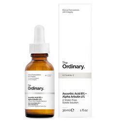 سرم ویتامین C اوردینری 8% + آلفا آربوتین 2% | The Ordinary Ascorbic Acid 8% + Alpha Arbutin 2%