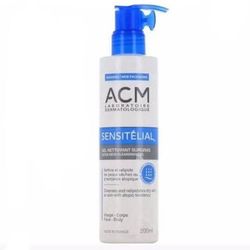 ژل شستشو ACM Sensitélial مخصوص پوست خشک 200ml | ACM Sensitélial Ultra-Rich Cleansing Gel 200ml
