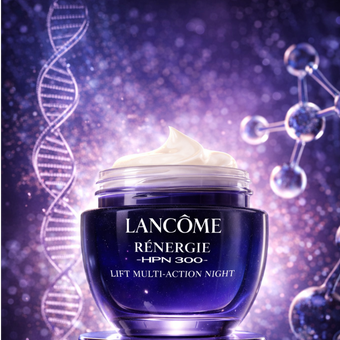 لانکوم رِنِرژی HPN 300 کرم شب جوانساز 50 میل | Lancôme Rénergie HPN 300 Night Lift Multi-Action Night Cream 50ml