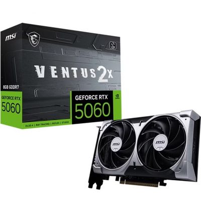 Graphic Card MSI RTX 5060 VENTUS 2X OC 8GB