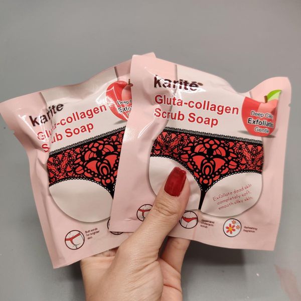 صابون اسکراب و ضدجوش و سفید کننده قلبی