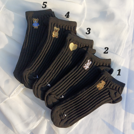 جوراب مچی گلدوزی