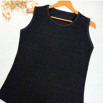 تاپ مجلسی مشکی لمه کد(1002)