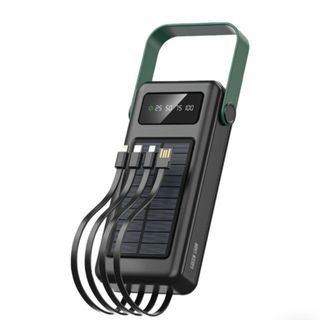 پاوربانک خورشیدی 30000 میلی آمپر گرین لاین مدل Green Lion Solar MAX Power Bank