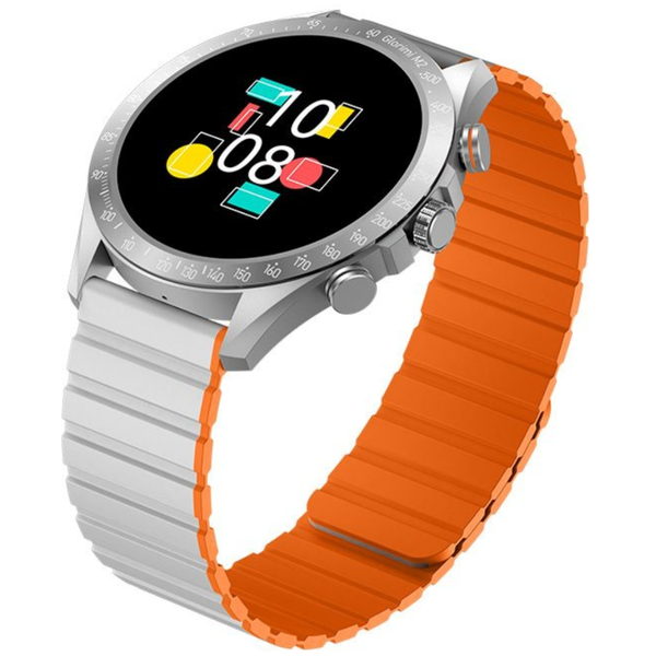 ساعت هوشمند Glorimi مدل M2 WATCH CALLING - خاکستری نارنجی