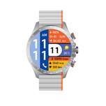 ساعت هوشمند Glorimi مدل M2 WATCH CALLING - خاکستری نارنجی