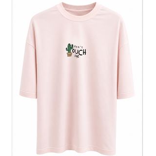 تیشرت یقه گرد don't touch me
