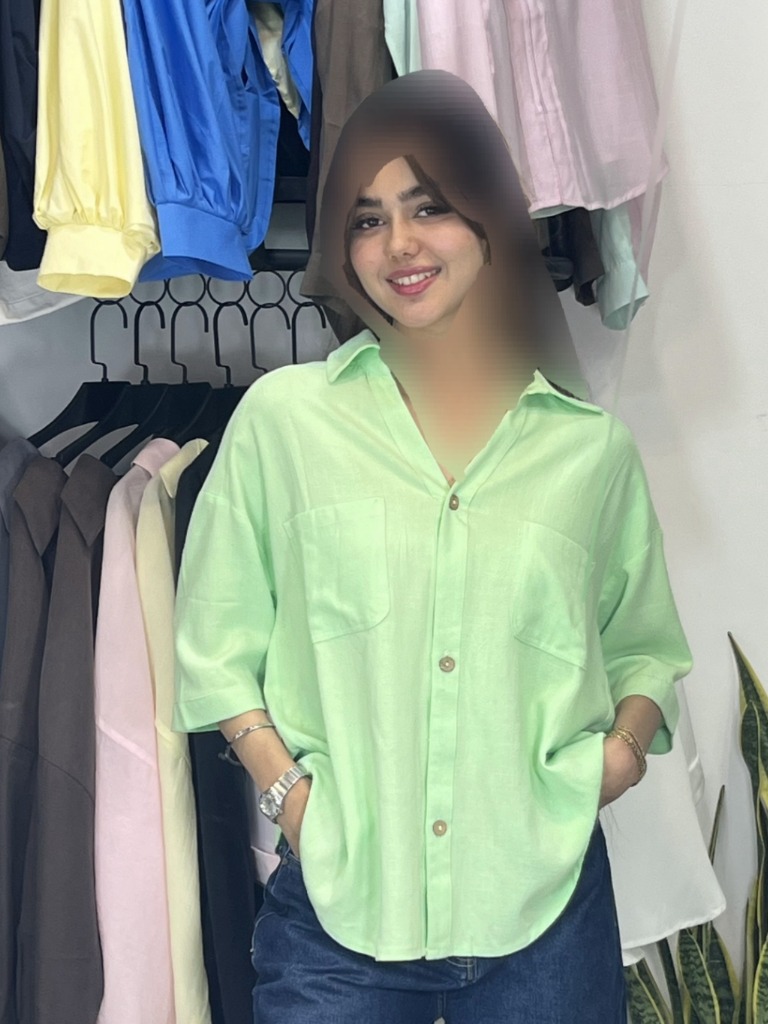 شومیز دوجیب پونزا