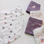 شورت عروسکی بنفش طرح خرگوش و توت فرنگی