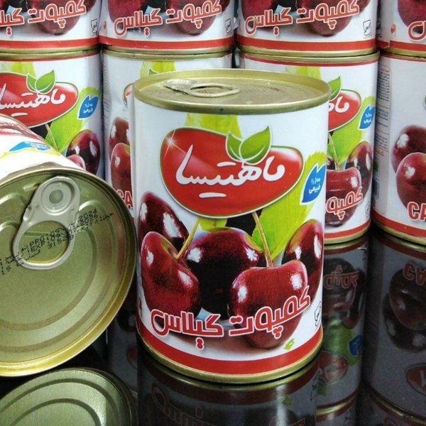 کمپوت گیلاس 350گرم -12عددی