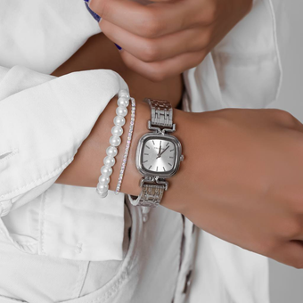 ساعت مینیمال فلزی YINUOFAN رنگ SW