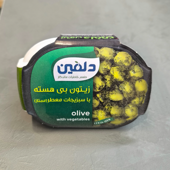 زیتون بی هسته دلفین 120 گرم