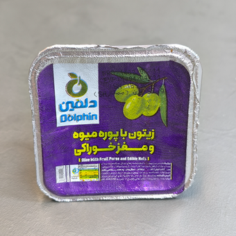 زیتون پرورده دلفین 65 گرم