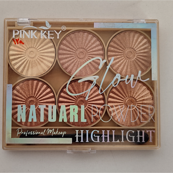 پالت هایلایتر پینکی 6 رنگ