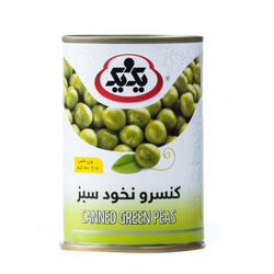 کنسرو نخود سبز یک و یک