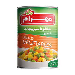 کنسرو سبزیجات مهرام