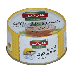 تن ماهی دلپذیر در روغن 180 گرمی