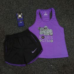 پک تاپ+شلوارک+جوراب طرح جیم s1530