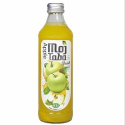 آب میوه مجتبی شیشه با طعم سیب