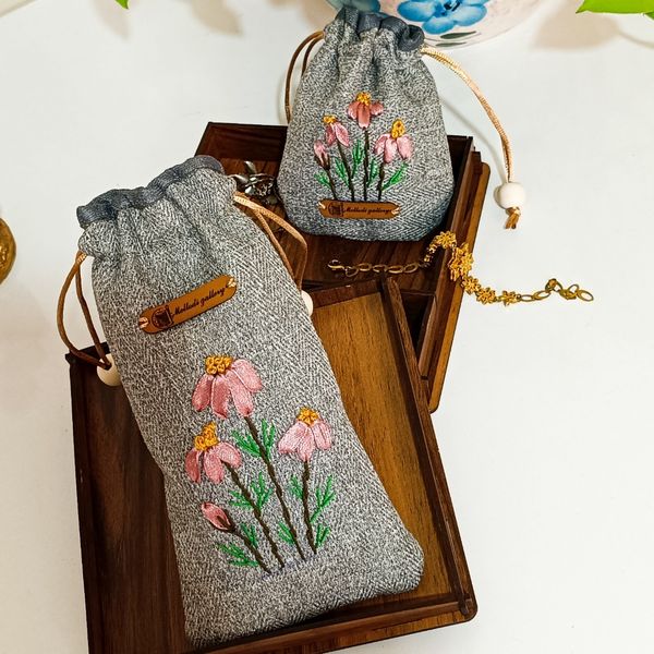 ست زیبای کیف عینک و هدست