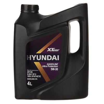 روغن موتور هیوندای اکستیر 5W30 SN وارداتی حجم 4 لیتر