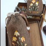 ست کیف عینک و زیورآلات زیبا