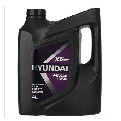 روغن موتور هیوندای اکستیر 10W40 SN وارداتی حجم 4 لیتر